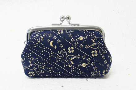 印伝　がま口小銭入