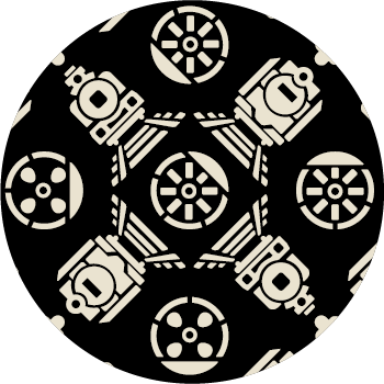 カラー：黒革×白漆